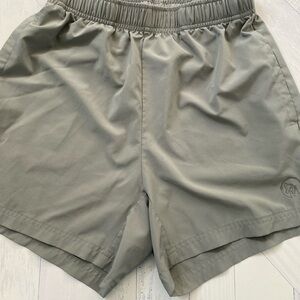 Men's Gray Dirty Mids Shorts